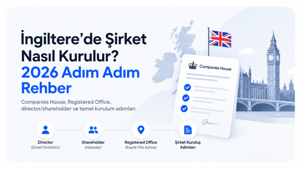 İngiltere’de şirket kurma 2026 rehberi – Companies House, Registered Office ve şirket kuruluş adımları
